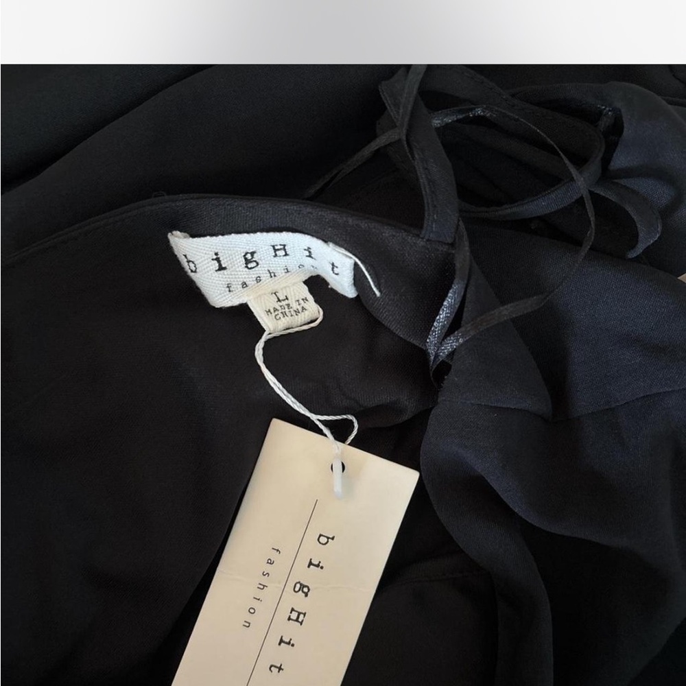 Elegant Black Wide-Leg Jumpsuit - Picture 7 of 8